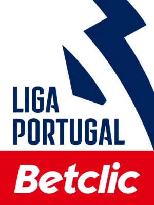 Liga Portugal logo on the worldwide football strip