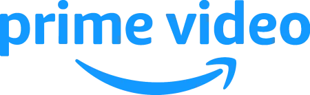 Prime Video logo, an on-demand catalogue on the films line